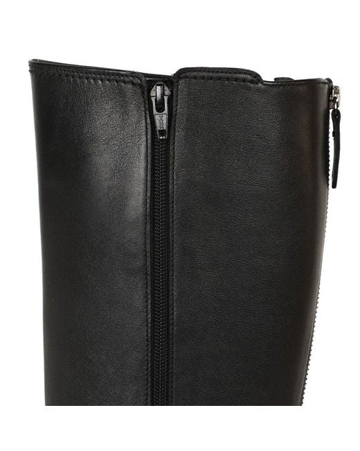 Gabor Black Fizzy L Knee High Boots