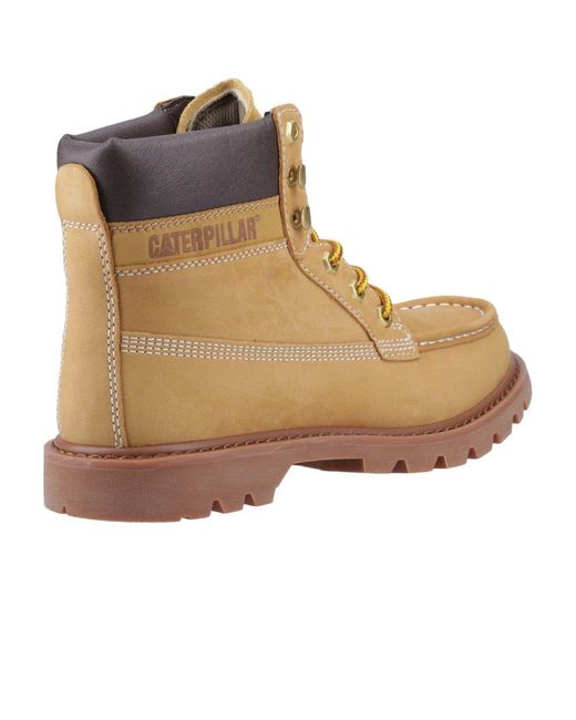 Caterpillar Brown Colorado Moc Toe Boots for men