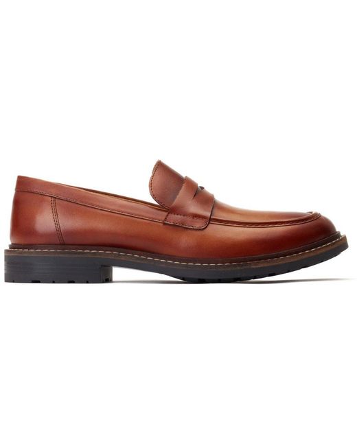 Base London Brown Ivey Loafers for men