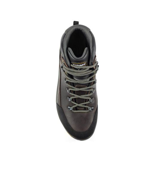 Grisport Black Fortress Walking Boots for men