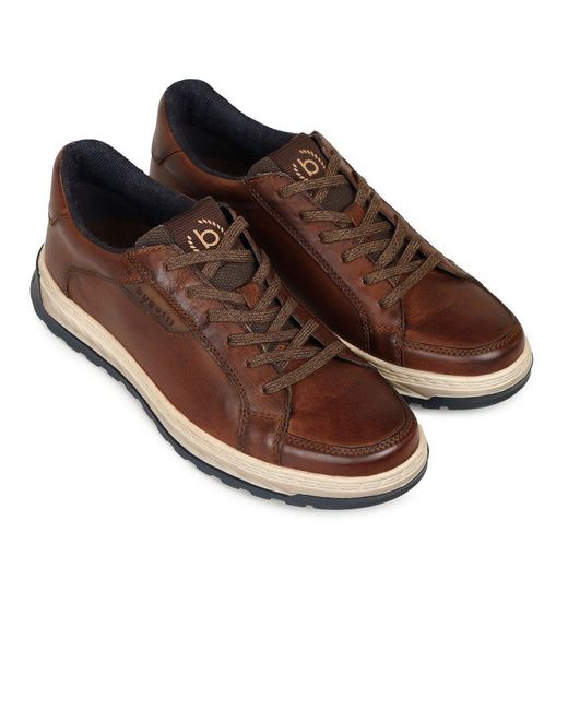 Bugatti Brown Crantock Trainers for men