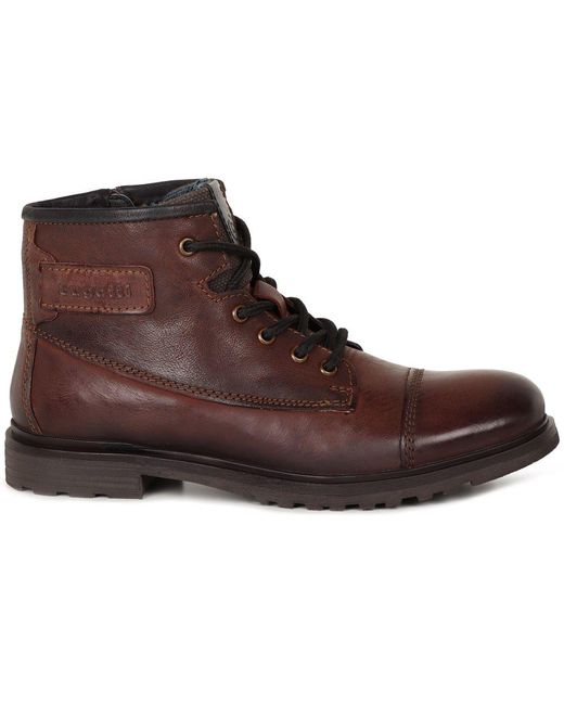 Bugatti Brown Ardel Boots for men