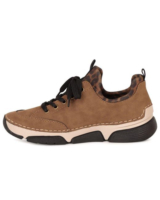 Rieker Brown Excursion Trainers
