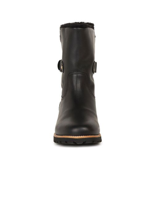 Panama Jack Black Felia Trav B3 Ankle Boots