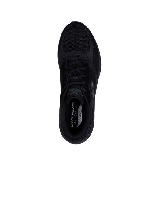 Skechers Black Arch Fit 2.0 The Keep Trainers for men