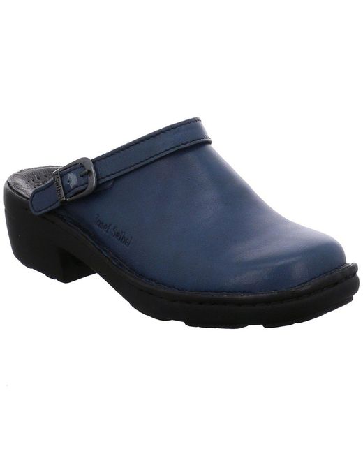 Josef Seibel Blue Betsy Mule Sandals Colour: Abisso