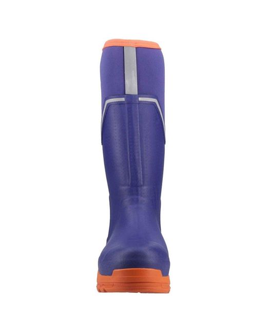 Muck Boot Blue Grit S5 Wellingtons