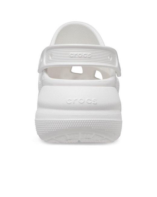CROCSTM White Classic Crush Sandals