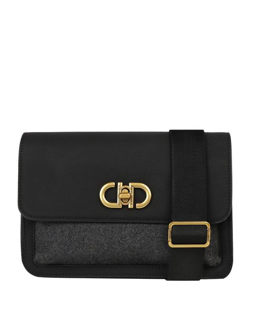 David Jones Brown Chartres Shoulder Bag