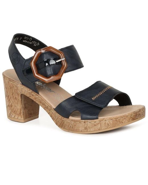 Rieker Metallic Vital Sandals
