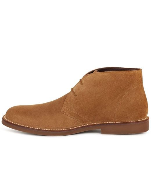 Loake Brown Sahara Desert Boots for men