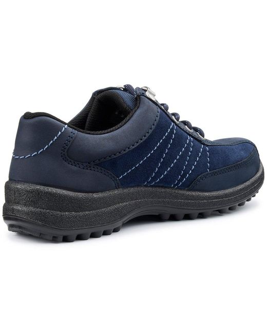 Hotter Blue Mist Gtx Casual Shoes