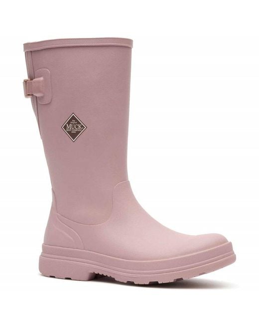 Muck Boot Pink Rainscape Tall Wellingtons