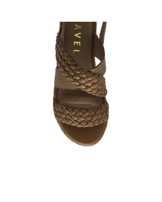 Ravel Brown Parton Sandals
