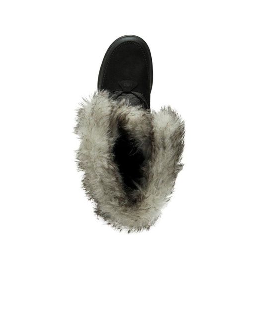 Helly Hansen Black Garibaldi Winter Boots Colour: Jet Leather
