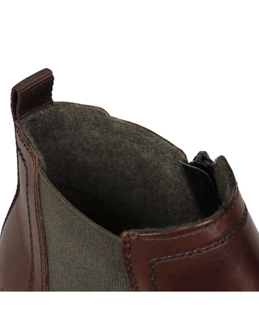 Rieker Brown Victory Chelsea Boots for men