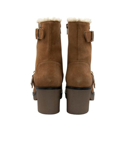 Ravel Brown Naburn Ankle Boots
