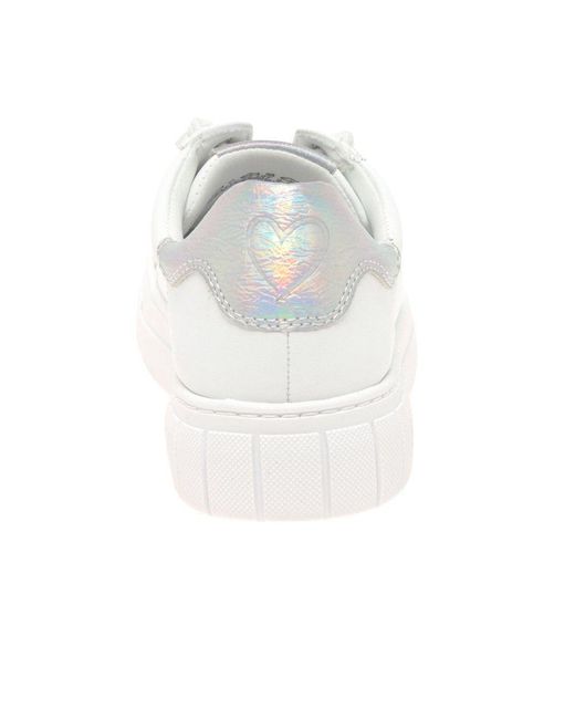 Marco Tozzi White Amaze Trainers Size: 3 / 36