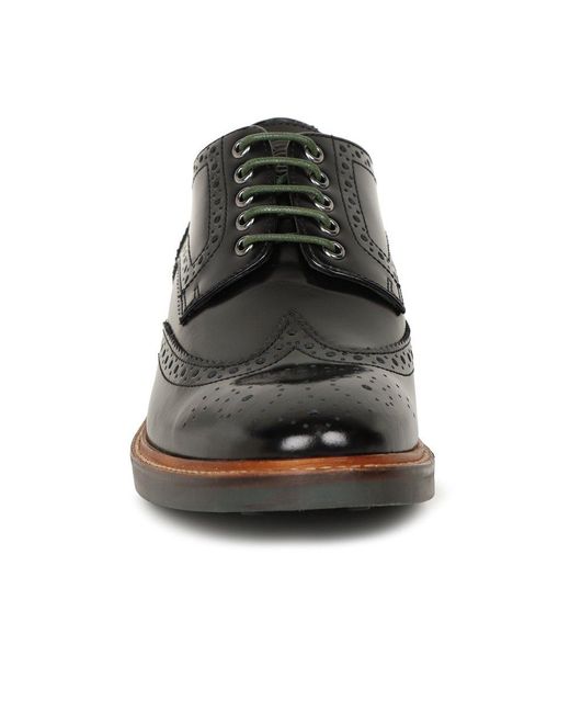 Base London Brown Woburn Brogues for men