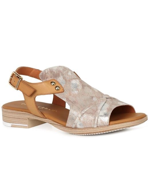 Paula Urban Brown Monte Carlo Sandals