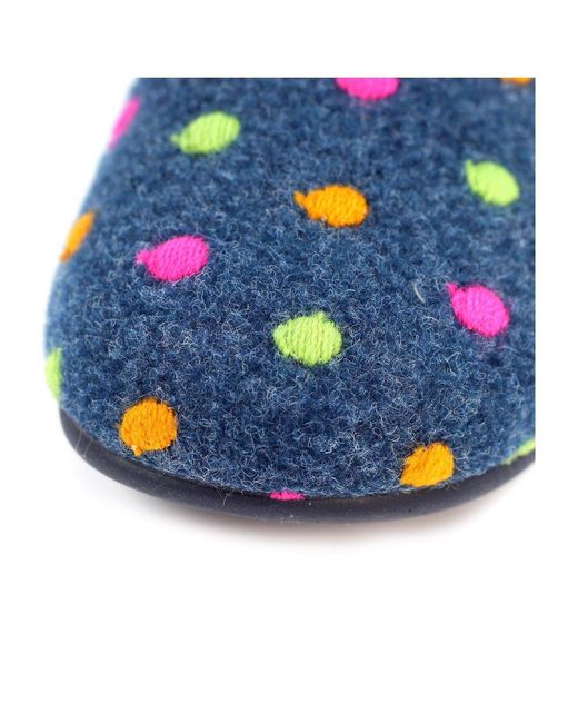 Lunar (GRS) Blue Studio Full Slippers