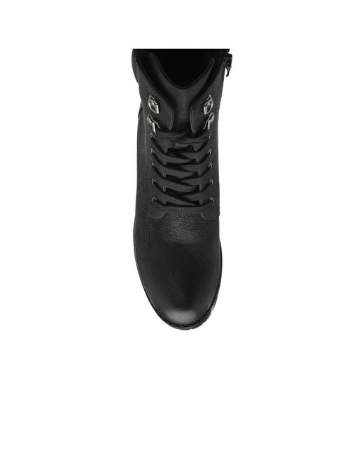 Lotus Black Gene Ankle Boots
