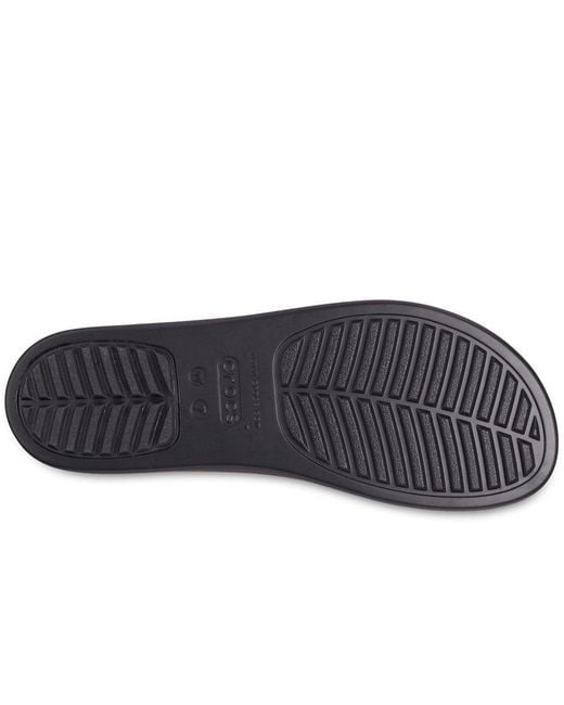 CROCSTM Black Brooklyn Slide Sandals