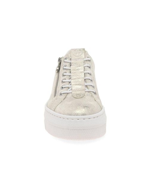 Rieker White Fascinate Trainers