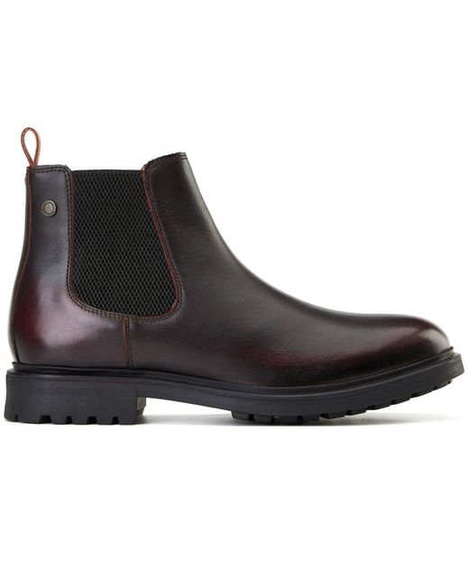 Base London Black Roebuck Chelsea Boots for men