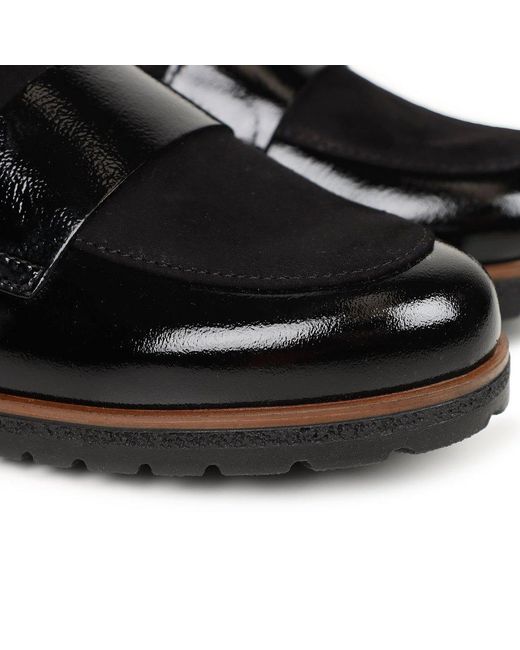 Gabor Black Elder Loafers