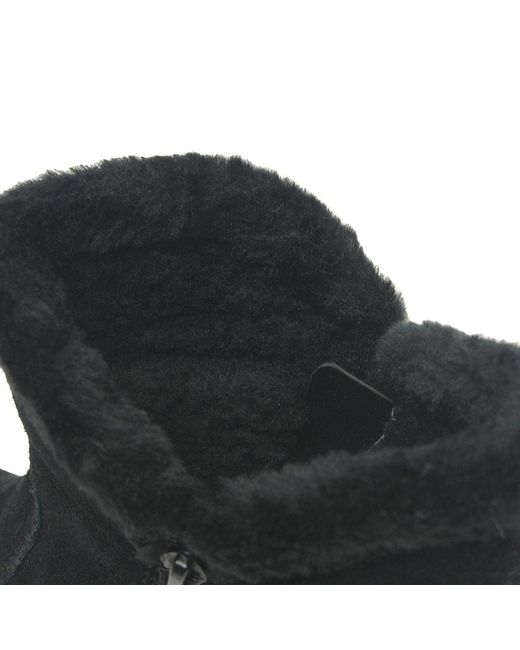 Rieker Black Everest Ankle Boots