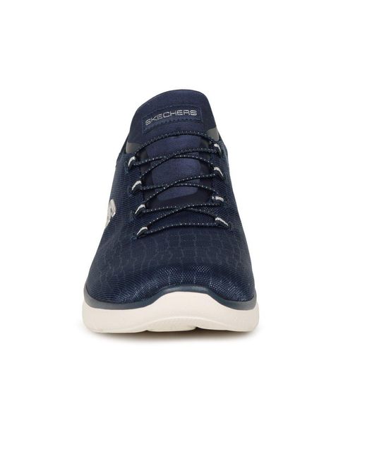 Skechers Blue Classy Nights Slip
