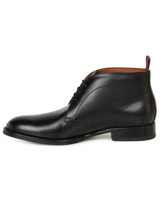 Base London Black Wallis Chukka Boots for men