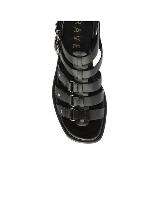 Ravel Black Mere Gladiator Sandals