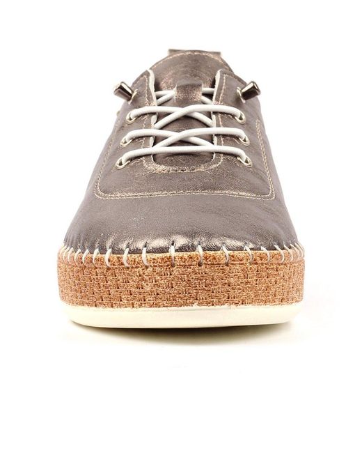 Lunar (GRS) Gray Evette Shoes