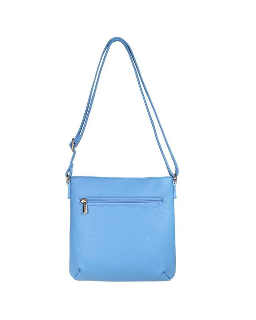 David Jones Blue Boat Messenger Bag