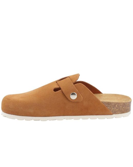 Hush Puppies Brown Bailey Mule Sandals