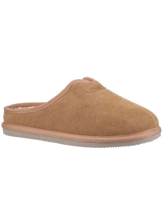 Hush Puppies Brown Conrad Slippers for men