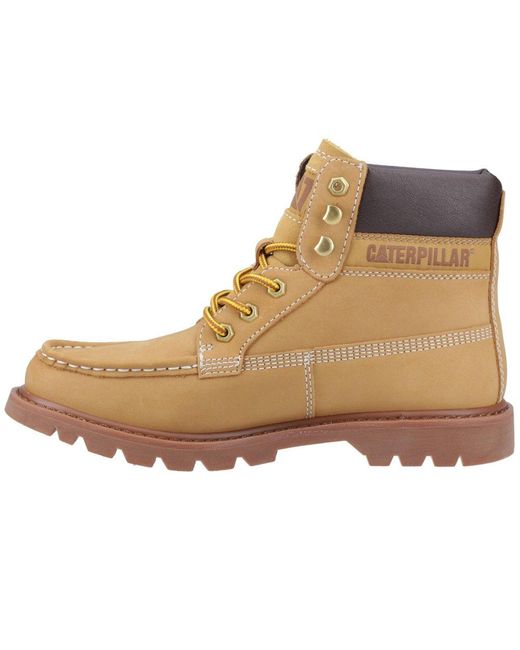 Caterpillar Brown Colorado Moc Toe Boots for men