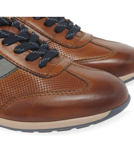 Bugatti Brown Truman Trainers for men
