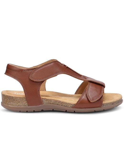 Hotter Brown Rysy Sandals