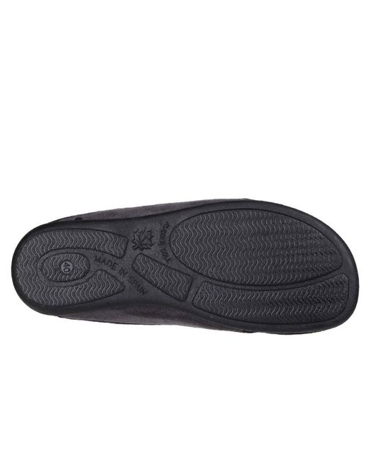 Cotswold Black Westwell Slippers for men