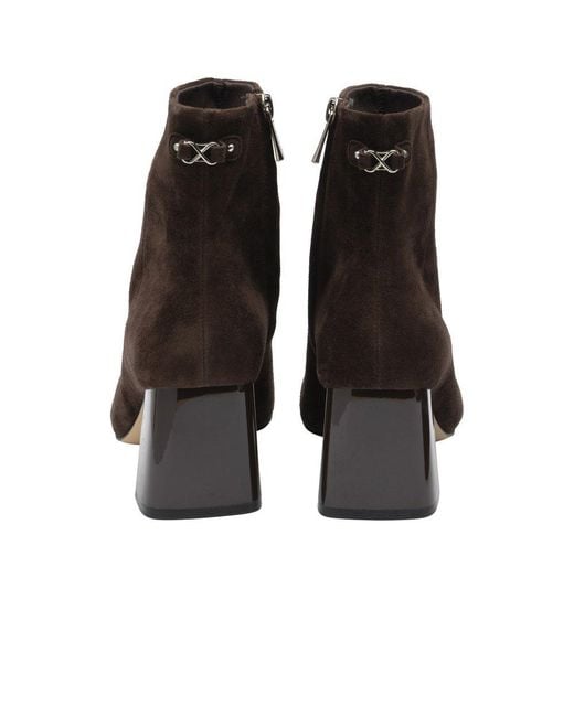 Lotus Brown Romy Ankle Boots