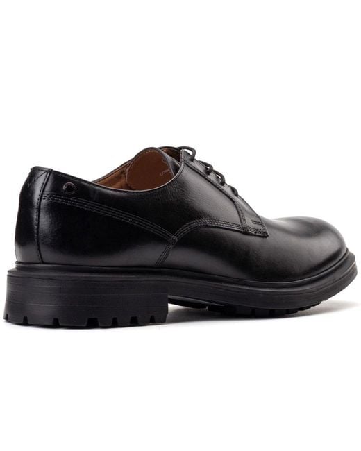 Base London Black Locke Lace Up Shoes for men