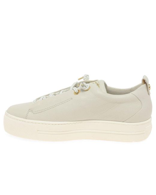 Paul Green White Emely Trainers