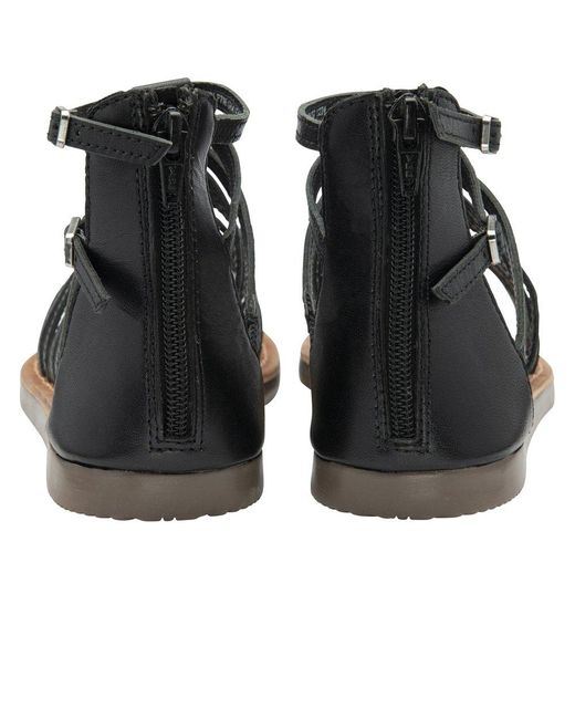 Ravel Black Etton Gladiator Sandals