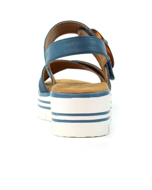 Lunar (GRS) Blue Elise Sandals
