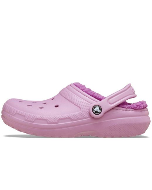 CROCSTM Purple Classic Lined Clogs