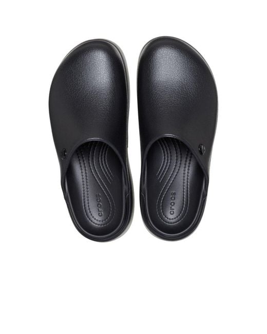 CROCSTM Black Dylan Notched Clogs