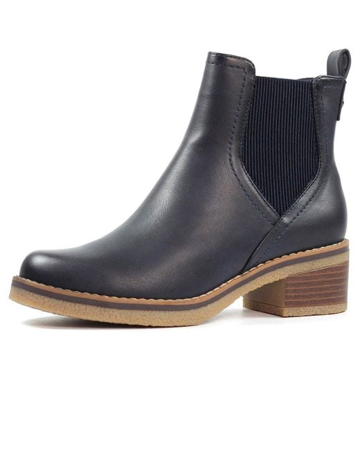 Lunar Blue Conrad Ankle Boots